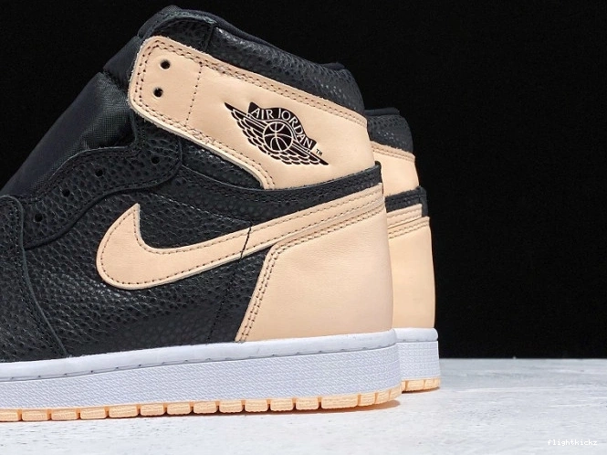 Tint Retro Air 1 Black High Crimson Jordan 555088-081 1119